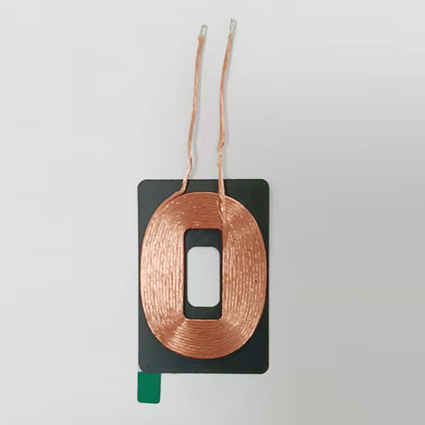 Wireless charging receiver coil